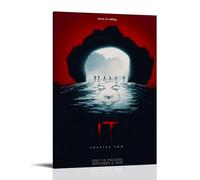 ASDJWAUEYWEH It Chapter Two Poster Canvas Decor Wall Art Posters Vintage Art Esthetic Decoration for Living Room Bed Room 08x12inch(20x30cm) Frame-style