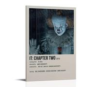 ASDJWAUEYWEH It Chapter Two Poster Canvas Decor Wall Art Posters Vintage Art Esthetic Decoration for Living Room Bed Room 20x30inch(50x75cm) Frame-style