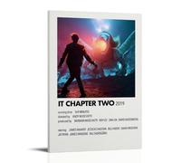 ASDJWAUEYWEH It Chapter Two Poster Canvas Decor Wall Art Posters Vintage Art Esthetic Decoration for Living Room Bed Room 12x18inch(30x45cm) Frame-style