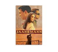 ASDJWAUEYWEH Jaan-E-Mann Poster Canvas Decor Wall Art Posters Vintage Art Esthetic Decoration for Living Room Bed Room 24x36inch(60x90cm) Unframe-style