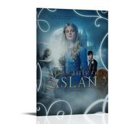 ASDJWAUEYWEH The Chronicles of Narnia Poster Canvas Decor Wall Art Posters Vintage Art Esthetic Decoration for Living Room Bed Room 20x30inch(50x75cm) Frame-style