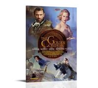 ASDJWAUEYWEH The Golden Compass Poster Canvas Decor Wall Art Posters Vintage Art Esthetic Decoration for Living Room Bed Room 20x30inch(50x75cm) Frame-style