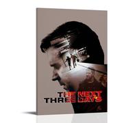 ASDJWAUEYWEH The Next Three Days Poster Canvas Decor Wall Art Posters Vintage Art Esthetic Decoration for Living Room Bed Room 12x18inch(30x45cm) Frame-style