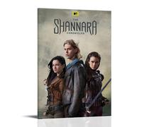 ASDJWAUEYWEH The Shannara Chronicles Poster Canvas Decor Wall Art Posters Vintage Art Esthetic Decoration for Living Room Bed Room 20x30inch(50x75cm) Frame-style
