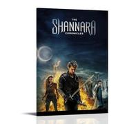 ASDJWAUEYWEH The Shannara Chronicles Poster Canvas Decor Wall Art Posters Vintage Art Esthetic Decoration for Living Room Bed Room 20x30inch(50x75cm) Frame-style