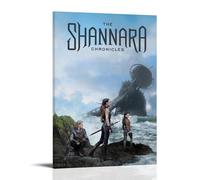 ASDJWAUEYWEH The Shannara Chronicles Poster Canvas Decor Wall Art Posters Vintage Art Esthetic Decoration for Living Room Bed Room 20x30inch(50x75cm) Frame-style