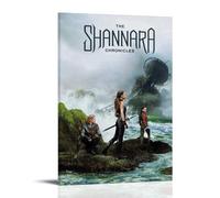 ASDJWAUEYWEH The Shannara Chronicles Poster Canvas Decor Wall Art Posters Vintage Art Esthetic Decoration for Living Room Bed Room 20x30inch(50x75cm) Frame-style