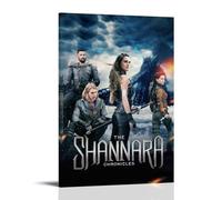 ASDJWAUEYWEH The Shannara Chronicles Poster Canvas Decor Wall Art Posters Vintage Art Esthetic Decoration for Living Room Bed Room 20x30inch(50x75cm) Frame-style