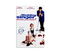 ASDJWAUEYWEH The Wedding Singer Poster Canvas Decor Wall Art Posters Vintage Art Esthetic Decoration for Living Room Bed Room 20x30inch(50x75cm) Unframe-style