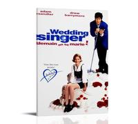 ASDJWAUEYWEH The Wedding Singer Poster Canvas Decor Wall Art Posters Vintage Art Esthetic Decoration for Living Room Bed Room 12x18inch(30x45cm) Frame-style