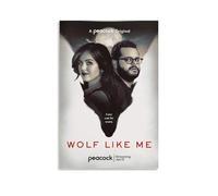 ASDJWAUEYWEH Wolf Like Me Poster Canvas Decor Wall Art Posters Vintage Art Esthetic Decoration for Living Room Bed Room 20x30inch(50x75cm) Unframe-style