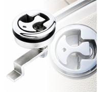 asdmm Boat Cam Latch T-Handle Hatch Lock, 316 Stainless Steel Flush Mount Deck Lock, Heavy Duty for RV Boat Yacht Trailer with Key