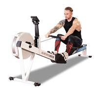 ASDNN Indoor Rower Home Rowing Machine Home Gym Rowing Machine With Data Display Muscle Gain Can Bear 227kg Can Be Adjusted Build Muscle (Size : 244 * 61cm)