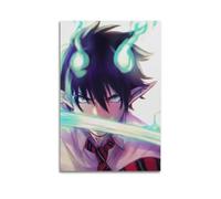 ASDOCVX Anime Character Poster Ao No Exorcist Poster Decorative Painting Canvas Wall Posters And Art Picture Print Modern Family Bedroom Decor Posters 24x36inch(60x90cm)