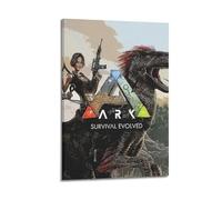 ASDOCVX Ark Survival Evolved Game Poster Poster Decorative Painting Canvas Wall Posters And Art Picture Print Modern Family Bedroom Decor Posters 16x24inch(40x60cm)