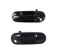 ASDRDDARF Exterior Door Handle Front & Rear Outside for CRV 1997 1998 1999 2000 2001 Left & Right Gloss Black 72180-ST0-003(Front Left and Right)