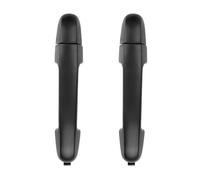 ASDRDDARF Front Rear Exterior Door Handle for Hyundai I20 for PB 2009 2010 2011 2012 2013 2014 2015 Left & Right Primed Black Handles(1Pair Rear)