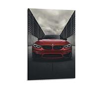 ASDSA Car Poster Bmw M4 Canvas Art Poster And Wall Art Picture Print Modern Family Bedroom Decor Posters 08x12inch(20x30cm)