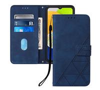 Asdsinfor Case for OnePlus 13, Premium PU Leather Wallet Case with Credit Cards Holder Kickstand Magnetic Closure Shockproof Flip Folio Protection Case for OnePlus 13 Blue YBS