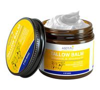 ASDToTio Handmade Shake Sebum Balm Skin Care Multipurpose Beef Sebum Balm Lined with Natural Grass Face