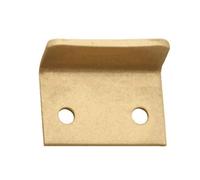 ASEC Budget Lock Angled Plate - Brass