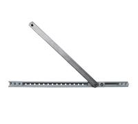 ASEC Concealed Door Stop Heavy Duty Adjustable - Stainless Steel