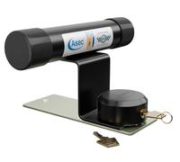 ASEC Garage Door Defender with Black Padlock