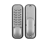 Asec Keyless Digital Door Lock with Holdback - Satin Chrome