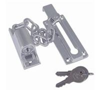 Asec Locking Door Chain Chrome by Asec