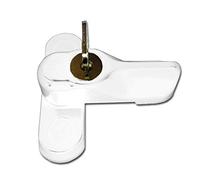 ASEC Locking Sash Stopper for Timber & GRP Doors/Windows - White