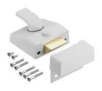 Asec Nightlatch Non-Dead 40mm White Case