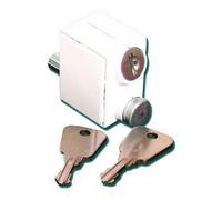 Asec Patio Door Lock White