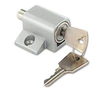 ASEC Patio Door & Window Lock Cylinder - Silver