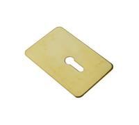ASEC Self Adhesive 45mm x 70mm UK Mortice Escutcheon
