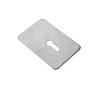 ASEC Self Adhesive 45mm x 70mm UK Mortice Escutcheon
