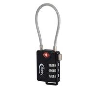 ASEC TSA Combination Luggage Cable Travel Padlock
