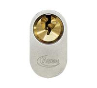 ASEC Vital 6 Pin Oval Double Cylinder - 64MM 32/32 (27/10/27) | 27/10/27
