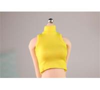 ASEDRFY 1/6 Scale Female Soldier Figure Clothes Tight Fitting T Shirt for 12 Inch Movable Doll Miniatures Accessories Doll(Red)