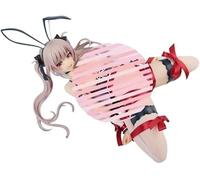 ASEDRFY Figura de conejita de Anime ecchi Hentai NSFW a Escala 1/4, Linda muñeca Decorativa, Modelo de colección de Dibujos Animados, 21 cm/8,3 Pulgadas(Black Haired)