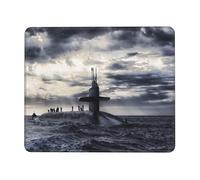 ASEELO 10 x 12 inch mouse pad Giant Nuclear Ship Gaming Mouse Mat Rubber Keyboard Mouse Pad for Players Office Home Study