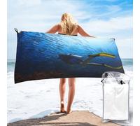 ASEELO 160x80 cm Quick Bath Towel Diving Sport Dry Towel Highly Absorbent Beach Towel Bath Sheet Towels Body Wrap