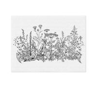 ASEELO 203x152cm blanket Black and White Flowers Fleece Blanket Sofa Throw for Bed and Couch Travel 240GSM