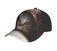 Aseelo Cat Under Blanket Baseball Caps Unisex Adjustable Trucker Hat Dad Hat Classic Casual Sports Hat for Men Women