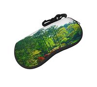 ASEELO Glasses Case Golf Court Eyeglass Case Soft Sunglasses Case Neoprene Zipper Glasses Pouch for Women Men