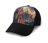 ASEELO Hong Kong Printed Adult Baseball Cap, Clean and Versatile, for Men and Women