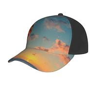 Aseelo Hot Air Balloon Sunset Baseball Caps Unisex Adjustable Trucker Hat Dad Hat Classic Casual Sports Hat for Men Women
