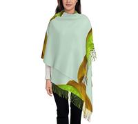 ASEELO Kiwi Women Scarf - Winter Long Pashmina Scarves Warm Wraps Ladies Tassel Stole Blanket