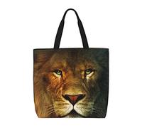 Aseelo Lion Handbags For Women, Ladies Handbag Tote Bag Large Capacity Womens Shoulder Bag For Shopping School Work Business
