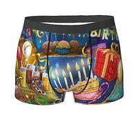 ASEELO Men's Boxer Shorts Happy Birthday Boxer Briefs Comfortable Stretch Men Underwear Trunks XL
