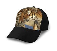 ASEELO Tiger Couple Printed Adult Baseball Cap, Clean and Versatile, for Men and Women